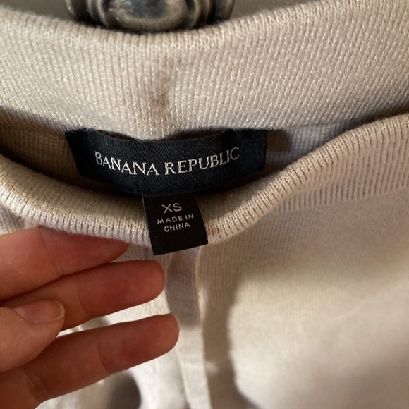 Banana Republic Sweater Jogger, Oatmeal, size XS - Picture 3 of 4